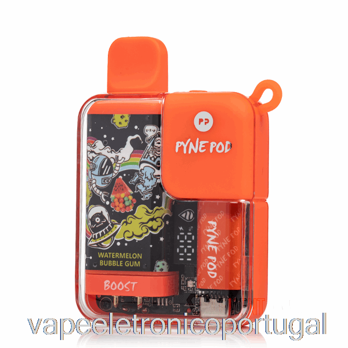 Vape Eletrônico Pynepod 8500 Chiclete Melancia Descartável